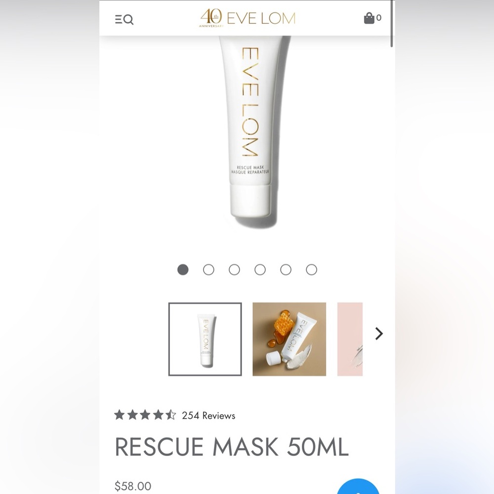 Eve Lom Rescue Mask